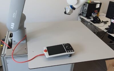 New Laboratory Bench with ABB GOFA Collaborative Robot CRB15000